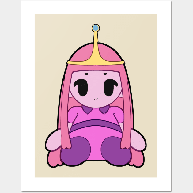 princess bubblegum Wall Art by Mouphi Kawaii store